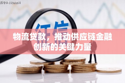 雁江物流贷款，推动供应链金融创新的关键力量