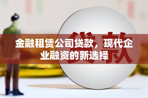蔡甸金融租赁公司贷款，现代企业融资的新选择