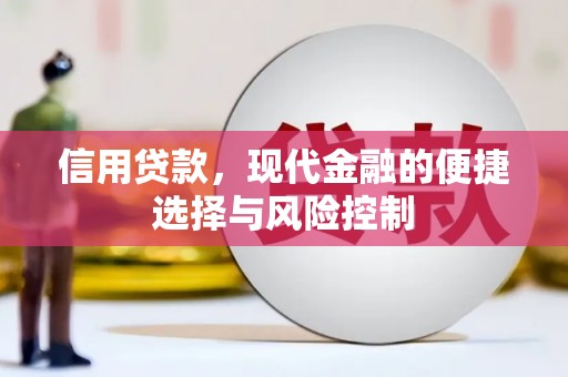 嘉祥信用贷款，现代金融的便捷选择与风险控制