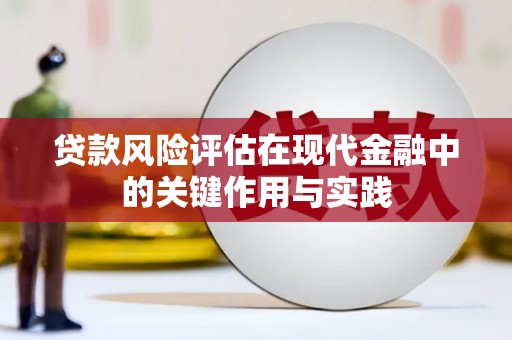 武胜贷款风险评估在现代金融中的关键作用与实践