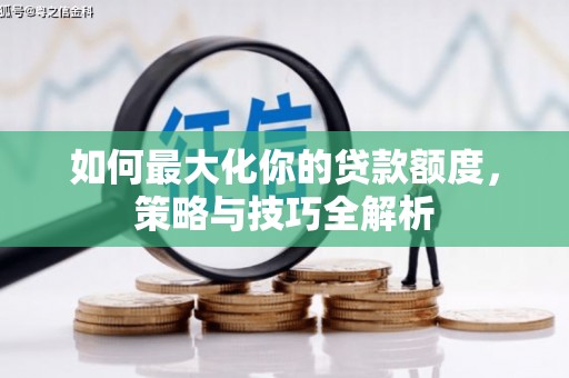 广东如何最大化你的贷款额度，策略与技巧全解析