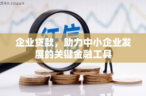 泾河企业贷款，助力中小企业发展的关键金融工具