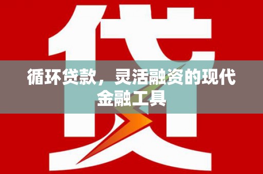 南庄循环贷款，灵活融资的现代金融工具