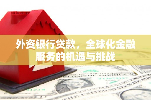 伊春外资银行贷款，全球化金融服务的机遇与挑战